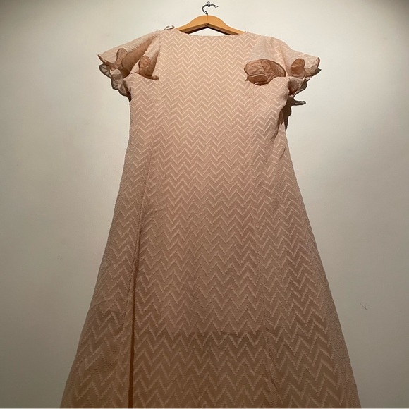 Zara Maxi Pink Dress - Picture 4 of 10